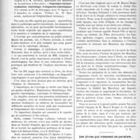 2351 - Page 2074 - Partie scientifique. L’Actualité Scientifique. Les Livres. Coprologie clinique : exploration séméiologie et diagnostic coprologique, par Mm. J. Cambiês et J. -M Roselle, Vigot frères, éditeurs, Paris / Quarante de fièvre. Roman par Marcel Berger (Ernest Flammarion, édit, Paris, 1927) / Les livres qui viennent de paraître...