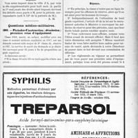 2372 - Page XLV-2095 - Correspondance. Fiscalité. Patente en cas de changement de domicile / Questions médico-militaires. Périodes d’instruction ; démission ; première mise d’équipement