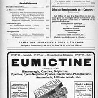 2375 - Page 2098-IV - Sommaire / Office de Renseignements du « Concours »