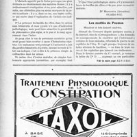 2383 - Page 2106-XII - Médecine légale. A propos de la colibacillurie / Les mutilés du Poumon