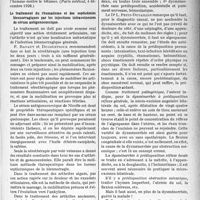 2396 - Page 2119 - Partie scientifique. L’Actualité Scientifique. La Presse. Les acquisitions théoriques et pratiques dues à l’anatoxine tétanique [(Paris médical, A décembre 1926)] / Le traitement du rhumatisme et des septicémies blennorragiques par les injections intraveineuses de sérum antigonococcique [(La Presse médicale, 1er janvier 1927)] / L’algospasme menstruel, avec ou sans obstruction anatomique. (Dysménorrhée des auteurs) [(Journal des Praticiens, 27 novembre 1926)]