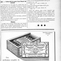 2428 - Page LIII-2151 - Correspondance. Divers. Baux de maisons d’habitation soumis à révision / Calcul de la rente d’un blessé du travail