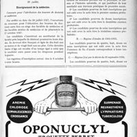 2438 - Page IX-2161 - A travers l'officiel. Service de santé de la Marine / Asiles publics d’aliénés / Enseignement de la médecine