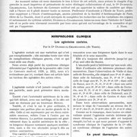 2447 - Page 2170 - Partie scientifique. Travaux Originaux. Morphologie clinique. Les agénésies costales, par le Dr. Dubreuil-Chambardel