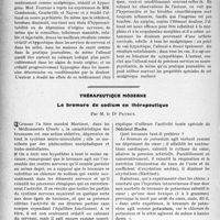 2465 - Page 2188 - Partie scientifique. L’Actualité Scientifique. Les Thèses. L’allonal dans les états mélancoliques, par Dr. F. Fournier (Thèse de 1926) / Thérapeutique moderne. Le bromure de sodium en thérapeutique, par M. le Dr. Peyrus