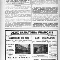 2493 - Page 2216-VI - Membres du Concours exerçant dans les Stations Thermales / Demandes et offres