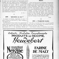 2538 - Page XLVII-2261 - Correspondance. Application du Tarif Durafour-Fallières. Double intervention an même membre / Spécialiste ou non ? / Emploi des vaccins