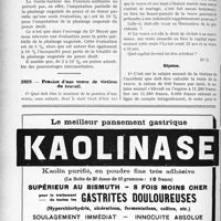 2541 - Page 2264-L - Correspondance. Accidents. Evalution d’incapacité permanente / Pension d’une veuve de victime du travail