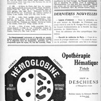 2551 - Page 2274-VI - Demandes et offres / Dernières nouvelles. Légion d’honneur / Faculté de médecine de Paris