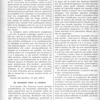 2565 - Page 2288 - Parties scientifique. L’Actualité Scientifique. La Presse. La médication analgésiante. Un nouveau médicament de la douleur [(Gazette des hôpitaux, 15 juin 1927)] / La vaccination contre la scarlatine [(La Presse médicale, Ier décembre 1926)] / Le borate de soude en thérapeutique interne [(Le Progrès médical, 4 décembre 1926)]