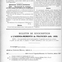 2595 - Page 2318-XLVI - Correspondance. Honoraires de Droit commun. Recouvrement d’honoraires contre des époux en instance de divorce / Questions médico-militaires. Changement de résidence et d’affectation d’un médecin de complément / Augmentation de pension militaire