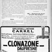 2646 - Page XLIX-2369 - Correspondance. Fiscalité. Impôts en cas de vente d’une automobile / Abattement pour charges de famille. Point de départ