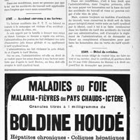 2650 - Page LIII-2373 - Correspondance. Accidents et maladies professionnelles. Accident survenu en se rendant au travail / Accident survenu à un facteur / Délai de révision