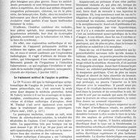 2675 - Page 2398 - Partie scientifique. L’Actualité Scientifique. La Presse. Ptoses viscérales et tuberculose latente [(Gazelle des hôpitaux, 5 janvier 1927)] / Le traitement médical de l’angine de poitrine [(Courrier médical, 1917, n° 19)]