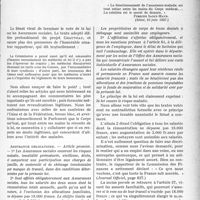 2688 - Page 2411 - Partie professionnelle. Travaux Originaux. Les assurances sociales au senat. Rapport pour l’Assemblée Générale du Syndicat des chirurgiens Français, par le Dr. G. Renon