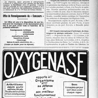 2716 - Page VII-2439 - Demandes et offres / Dernières nouvelles. Congrès de la natalité / Congrès des médecins et chirurgiens des hôpitaux civils / XIIe Congrès international d’hydrologie, de climatologie et de géologie médicales