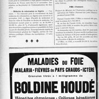 2717 - Page 2440-VIII - Dernières nouvelles. XIIe Congrès international d’hydrologie, de climatologie et de géologie médicales / Faculté de Lyon / Hôpitaux de Rouen / Médecins de colonisation en Algérie / A travers l’officiel. Patente / Prôts d’honneur