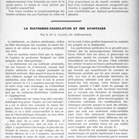 2730 - Page 2453 - Partie scientifique. Travaux Originaux. Clinique ophtalmologique de l’hôtel-dieu, M. le professeur F. Terrien. Fractures du crâne et paralysies oculaires / La diathermo-coagulation et ses avantages, par le Dr. G. Castex