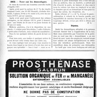 2763 - Page 2486-L - Correspondance. Fiscalité. Patente en cas de changement de clientèle / Taxe sur les domestiques