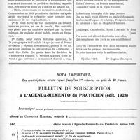 2769 - Page 2492-LVI - Correspondance. Application du Tarif Maginot-Marin. Examen et contrôle des notes d’honoraires / Anthologie. Des étoiles nouvelles