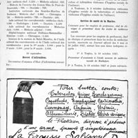 2774 - Page VII-2497 - A travers l'officiel. Etablissements nationaux de bienfaisance / Brevet d’infirmières / Service de santé de la Marine