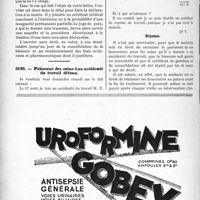 2829 - Page 2546-LIV - Correspondance. Accidents du travail. Déclaration d’accident par le blessé: / Paiement des soins à un accidenté du travail détenu