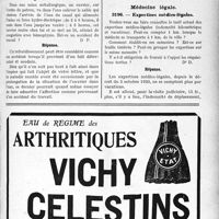 2830 - Page LV-2547 - Correspondance. Accidents du travail. Paiement des soins à un accidenté du travail détenu / Congestion accident du travail / Médecine légale. Expertises médico-légales