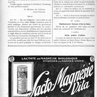 2963 - Page 2680-X - A travers l'officiel. Protection de la santé publique en Afrique Occidentale française / Etablissement thermal d’Aix-les-Bains / Asiles publics d’aliénés