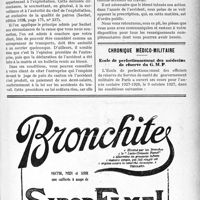 3022 - Page LXIII-2737 - Correspondance. Accidents du Travail et Maladies professionnelles. Accident survenu à un ouvrier taisant des transports / Chronique médico-militaire. Ecole de perfectionnement des médecins de réserve du G. M. P