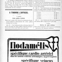 3029 - Page 2744-X - Dernières nouvelles. Hôpitaux de Lyon / Mariages / A travers l’officiel. Asiles publics d’aliénés / Service de santé militaire