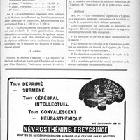 3030 - Page XI-2745 - A travers l’officiel. Service de santé militaire / Commission supérieure d’hygiène et d’assistance médicales nationales