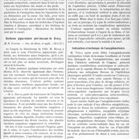 3048 - Page 2763 - Partie scientifique. L’Actualité Scientifique. Les Sociétés Savantes. Paris. Antipyrinides par pommade, (Soc. de demi, et syph. ; 12-5-1927) / Erythrose pigmentaire péri-buccale de Brocq, (Soc. de demi, et syph. ; 12-5-27) / Toulouse. Société de médecine, chirurgie et pharmacie. Nécessité de l’intervention chirurgicale immédiate dans l’appendicite aiguë / Indications et technique de l’amy gdalectomie / L’emphysème pulmonaire au point de vue de la pathologie comparée