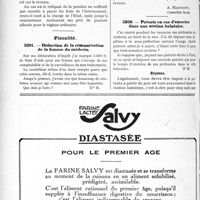 3123 - Page 2838-XL - Correspondance. Questions médico-militaires. Droits des ascendants d’un aliéné de guerre interné / Fiscalité. Déduction de la rémunération de la femme du médecin / Patente en cas d’exercice dans une station balnéaire