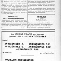 3128 - Page XLV-2843 - Correspondance. Accidents. Expert désigné par le président du Tribunal. Honoraires / Sanatoriums. Médecins de sanatorium / Anthologie. La Petite Patrie