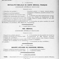 3140 - Page 2853 - La journée du concours médical, 20 Novembre 1927