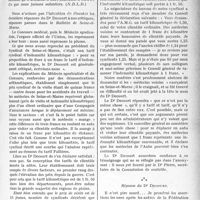 3168 - Page 2881 - Partie professionnelle, Hygiène, Assistance, Mutualité, Intérêts corporatifs, Variétés. Travaux Originaux. Chronique syndicale. A propos du tarif kilométrique en Seine-et-Marne [Dr. Fernand Decourt]
