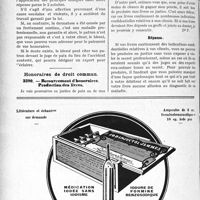 3181 - Page 2892-L - Correspondance. Accidents du travail. Accident ou maladie professionnelle / Honoraires de droit commun. Recouvrement d'honoraires. Production des livres