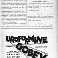 3190 - Page IX-2899 bis - A travers l’officiel. Service de santé militaire / Enseignement de la médecine