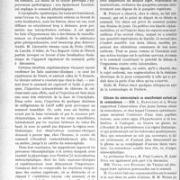 3217 - Page 2926 - Partie scientifique. L’Actualité Scientifique. Les Congrès. VIIIe Réunion neurologique internationale annuelle. Le sommeil normal et pathologique par MM. J. Lhermitte et A. Tournay / Le sommeil dans l’art / Gliome du mésocéphale se manifestant surtout par la somnolence