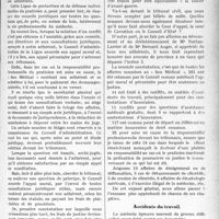 3224 - Page 2933 - Partie professionnelle, Hygiène, Assistance, Mutualité, Intérêts corporatifs, Variétés. Travaux Originaux. Sou médical. Rapport du Secrétaire général
