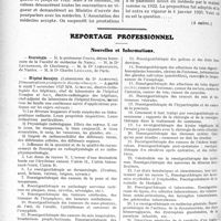 3239 - Page 2948 - Partie professionnelle, Hygiène, Assistance, Mutualité, Intérêts corporatifs, Variétés. Comptes rendus, documents, pièces officielles.... Association professionnelle internationale des médecins, A. P. I. M. Enquête sur l'assurance-maladie principalement au point de vue médical et ses diverses modalités en chaque pays, (Suite) / Reportage professionnel. Nouvelles et Informations. Nécrologie [Professeur Gross, Docteurs Levionnois, Lebesconte, Charles Lehmann] / Hôpital Beaujon