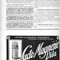 3253 - Page 2962-VI - Demandes et offres / Dernières nouvelles. Nécrologie [M. François-Firmin Bord] / Monument à la mémoire du professeur Gilbert / Faculté de médecine de Paris