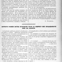 3292 - Page 3001 - Partie professionnelle, Hygiène, Assistance, Mutualité, Intérêts corporatifs, Variétés. Travaux Originaux. Le centenaire de Villemin, (15-19 Octobre) / Contrats passés entre syndiqués pour le respect des engagements pris en commun [G. Duchesne] [Dr. Paul Boudin]