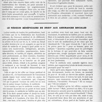 3296 - Page 3005 - Partie professionnelle, Hygiène, Assistance, Mutualité, Intérêts corporatifs, Variétés. Travaux Originaux. Cuisine médicale — les intrasauces, par le Dr. A, Gauducheau / Le médecin bénéficiaire de droit aux assurances sociales [Dr. Hubert]