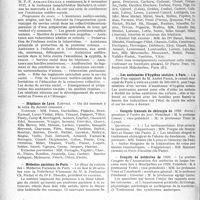 3367 - Page 3076 - Partie professionnelle, Hygiène, Assistance, Mutualité, Intérêts corporatifs, Variétés. Reportage professionnel. Nouvelles et Informations. Nécrologie [Docteur Joseph Barbaroux] / Cours libre sur l’assistance médico-sociale / Hôpitaux de Lyon. Externat / Médecins parisiens de Paris / Les assistantes d’hygiène scolaire, à Paris / Congrès français de chirurgie de 1928 / Congrès de médecine de 1929