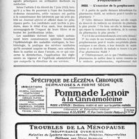 3371 - Page 3080-LVIII - Correspondance. Service sanitaire maritime. Recrutement des agents principaux / Propharmacie. L’exercice de la propharmacie