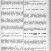 3408 - Page 3115 - Partie scientifique. L’Actualité Scientifique. Les Sociétés Savantes. Toulouse. Société de médecine, chirurgie et pharmacie. Fièvre typhoïde chez un enfant, hémorragies intestinales, mort par perforation / Traitement des rétroversions du post-partum / Méningo-encéphalite chez un ancien trépané / Quatre bilicultures négatives chez des typhiques et anciens typhiques / Les bains de mer chauds chez les enfants / Deux cas de mort rapide au cours d’eczéma du nourrisson