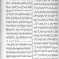 3431 - Page 3138 - Partie professionnelle, Hygiène, Assistance, Mutualité, Intérêts corporatifs, Variétés. Comptes rendus, documents, pièces officielles. Réception à Luchon du 20e Voyage d'études médicales