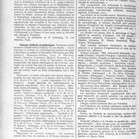 3433 - Page 3140 - Partie professionnelle, Hygiène, Assistance, Mutualité, Intérêts corporatifs, Variétés. Reportage professionnel. Nouvelles et Informations. Anthologie littéraire du Corps médical / Manifestations médicales internationales / Clinique médicale propédeutique / Société Internationale de microbiologie