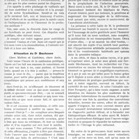 3482 - Page 3189 - Partie professionnelle, Hygiène, Assistance, Mutualité, Intérêts corporatifs, Variétés. Travaux Originaux. La journée du " concours médical ", 20 Novembre 1927. Toast du Dr. Noir / Allocution du Dr. Duchesne